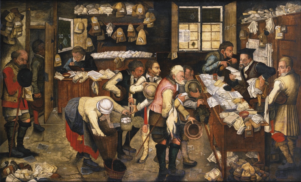 Pieter_Brueghel_the_Younger_-_The_Village_Lawyer's_office